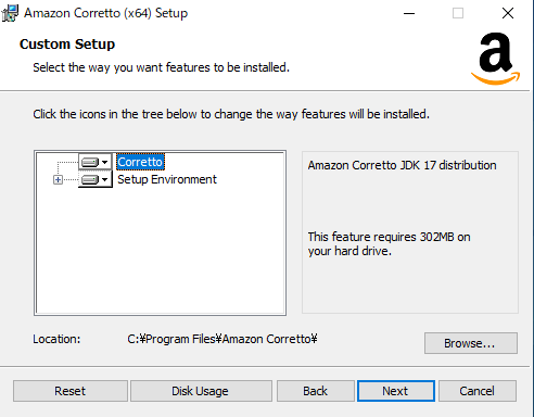 install